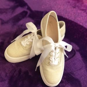 Metallic Stripe Fashion Sneaker